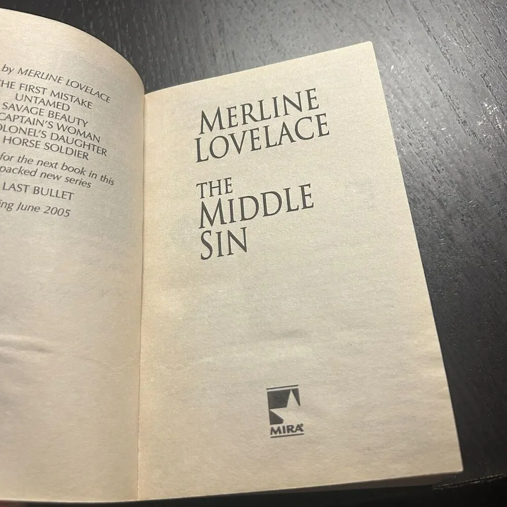 The Middle Sin by Lovelace, Merline